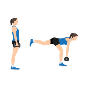 Kettlebell-only glute workout